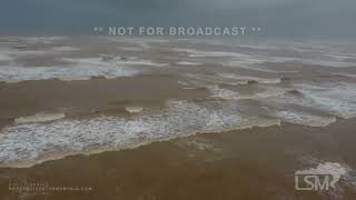 07072024 Sargent Beach Matagorda County Texas  Hurricane Beryl [upl. by Llennej]