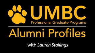 Lauren Stallings UMBC IO Psychology Alumnus [upl. by Hannie161]