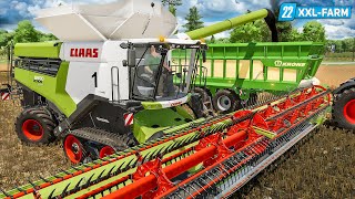 LS22 XXL Farm 54 Erntestart Raps ernten und neue MASCHINE kaufen  FARMING SIMULATOR 22 [upl. by Aneeuqal876]