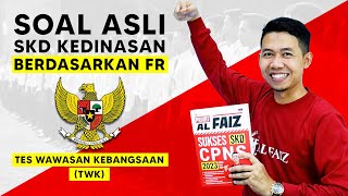 SOAL TWK KEDINASAN 2022  BERDASARKAN FR [upl. by Lalittah]