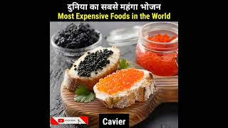 Top 10 Most Expensive Foods in the World  दुनिया का सबसे महंगा भोजन shorts facts [upl. by Mcgaw]