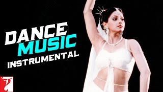 Dance Music  Instrumental  Chandni  Sridevi  ShivHari [upl. by Inatsed]