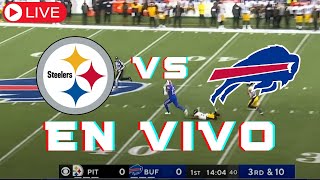 EN VIVO  Pittsburgh STEELERS vs Buffalo BILLS Ronda de COMODÍNES Reacción EN DIRECTO [upl. by Nyvrem]