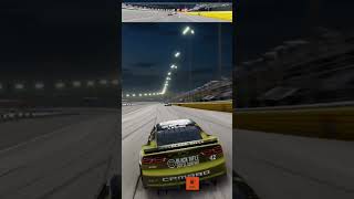 Crash at Vegas in KCS racing nascarheat5 [upl. by Enttirb197]