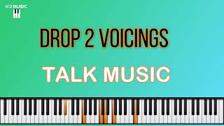 Talk music with Drop 2 Voicings in F [upl. by Chere114]