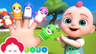 أغنية عائلة القرش  رقصة طفل القرش  Shark finger family  Baby JoJo Arabic [upl. by Sacram]