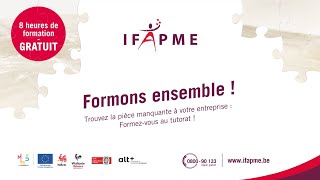 Formezvous au tutorat avec lIFAPME [upl. by Naelcm]