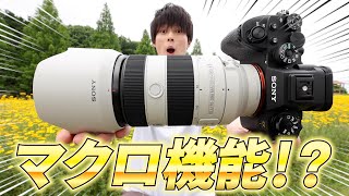 αレンズレビューFE 70200mm F4 Macro G OSS II by ゆ～とび【ソニー公式】 [upl. by Neerahs]