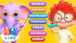 The seven days of the week  Educational Songs for Kids  HeyKids Nursery Rhymes [upl. by Wentworth]