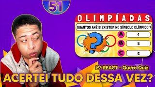 ACERTEI TUDO QUIZ DAS OLIMPIADAS Ep 51 [upl. by Nnairam366]