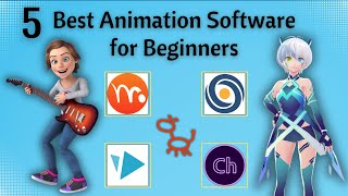 5 Best Animation Software for Beginners  Best 3d Cartoon Animation Software for PC [upl. by Freytag406]