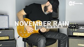 Guns N Roses  November Rain  Electric Guitar Cover by Kfir Ochaion [upl. by Solahcin22]