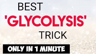 Trick To Learn quotGLYCOLYSISquot in One Minute  Easiest Mnemonics [upl. by Alicsirp]