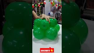 Gana dinero desde casa con Globos 🎄 globos balloon shortvideo [upl. by Alodee]