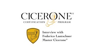 Master Cicerone Federico Lantschner Interview [upl. by Nekciv88]