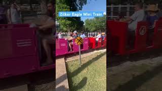 Zilker Eagle passing through the playground trains comedy [upl. by Susan]