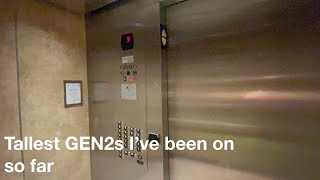 Otis GEN2 Traction Elevators 1  Anderson Ocean Club in Myrtle Beach SC [upl. by Krebs]