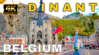 🇧🇪Exploring DINANT BELGIUM in Autumn  Top Attractions for a Day Trip  Walking Tour 4K UHD [upl. by Arrad]