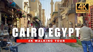 🇪🇬 CAIRO EGYPT WALKING TOUR ZAMALEK amp GARDEN CITY CITY WALK  4K HDR  60 FPS [upl. by Dorella]