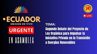 Ley Orgánica para Impulsar la Iniciativa Privada en la Transición a Energías Renovables [upl. by Annahaj967]