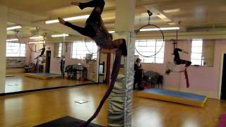 Aerial Silk Beginner Classes [upl. by Ittak]