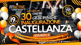 💥INAUGURAZIONE FITACTIVE CASTELLANZA💥 [upl. by Aneis]