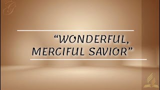 Wonderful Merciful Savior  Instrumental  Lyrics [upl. by Eppes304]