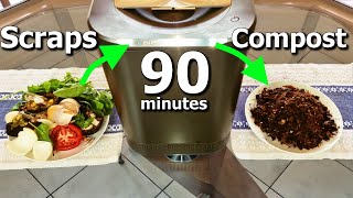 Turn Kitchen Scraps into Compost in Just 90 minutes  Nagual Review [upl. by Ahtera]