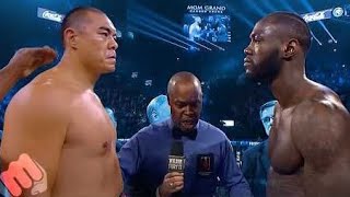 Wilder vs Zhang Full Fight Commentary [upl. by Stauder]