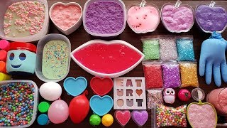 Slime Smoothie  Mixing Old Slimes and More Stuff amp Slushie Beads [upl. by Lyrret]