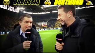 MICHAEL ZORC INTERVIEW BORUSSIA DORTMUND VOR EINTRACHT FRANKFURT SPIEL [upl. by Solenne]