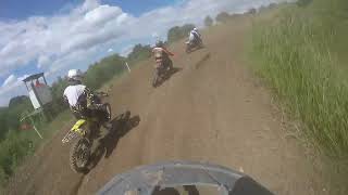 NWNS AMCA junior championship Race 3  warmingham lane mx [upl. by Jsandye356]