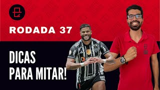 DICAS CARTOLA FC 2023  RODADA 37 ATAQUE PRA ESTOURAR [upl. by Cotter]