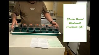 Electric Heated Windowsill Propagator G51 [upl. by Slein]