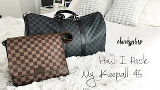 Louis Vuitton  What fits in my Keepall 45 [upl. by Orford926]