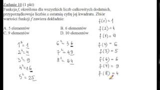 Zadanie 10 Matura z matematyki grudzień 2014r CKE [upl. by Swen322]