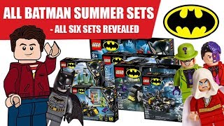 ALL LEGO BATMAN SUMMER 2019 SETS [upl. by Nus]