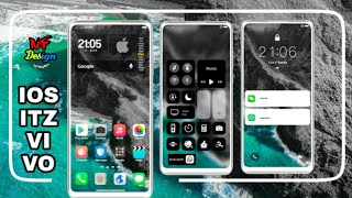 Preview ios theme itz NFD Releaseios theme for vivo [upl. by Jahdai]