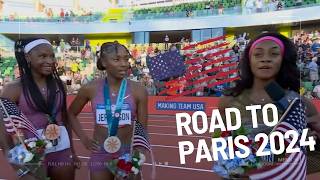 ShaCarri Richardson Wins Trials Final  Plus a Paris Dream Team Will USA Sweep the Paris Podium [upl. by Hasina]