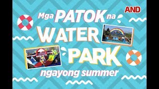 Mga patok na water parks ngayong summer [upl. by Kcirdorb]