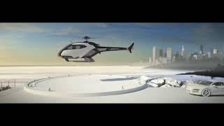 Helyos Urban helicopter by Technicon design [upl. by Mechling]