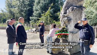 Acqui Terme  Commemorazione Divisione Acqui [upl. by Horace]