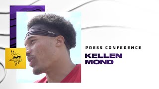 Kellen Mond on Where Hes At Learning The New Offense His Daily Goals During The Offseason Program [upl. by Dacia]