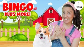 Bingo  More Nursery Rhymes amp Kids Songs  Ms Rachel [upl. by Shepherd303]