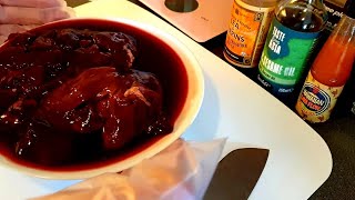 Cooking with Peahc Slow Cooker Honey Garlic Chicken Liver and Potatoes [upl. by Wiseman]