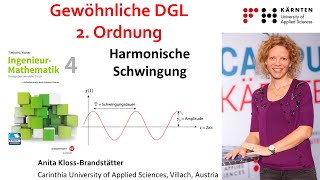 Gewöhnliche Differentialgleichungen 2 Ordnung  Harmonische Schwingung [upl. by Tankoos928]