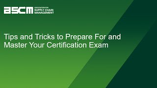 Tips and Tricks to Prepare For and Master Your Certification Exam [upl. by Betsey]