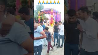 Apne Papa ne Ganpati hamla गणपति बप्पा मोरया satsang matarani shyam gnesh gnesha [upl. by Esmeralda]