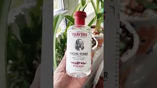 Thayers rose petal witch Hazel toner review acne beautyblog skincare skin skincareblog [upl. by Einnaoj]