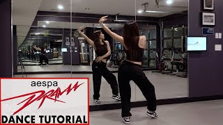 aespa 에스파 Drama Lisa Rhee Dance Tutorial [upl. by Paapanen]